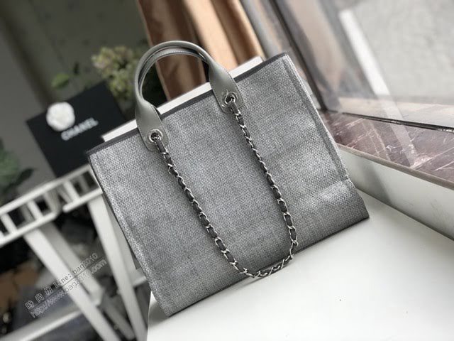 Chanel女包 66941 香奈兒經典款沙灘包 Chanel帆布購物袋  djc4039